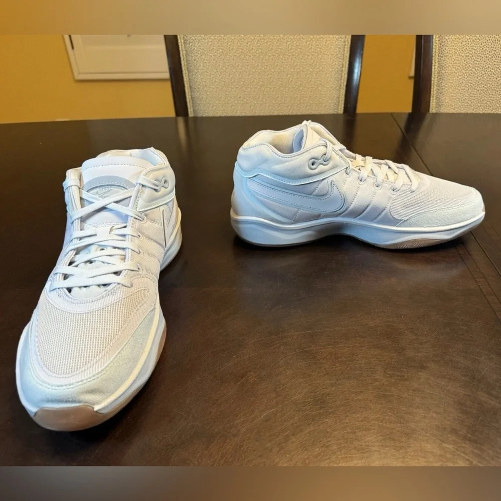 New Nike Air Zoom GT Hustle 2 Gray Blue Sneaker Shoes
